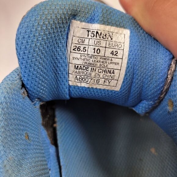 ASICS GEL-Venture 5 Trail Running Shoes Sneakers Gray blue T5N8N Womens 10 - Picture 8 of 8